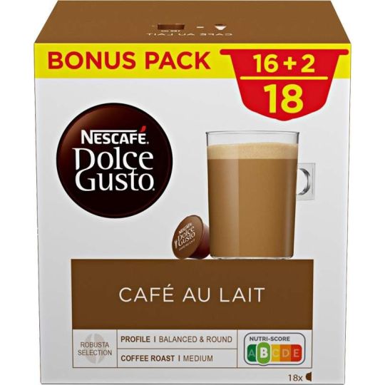 NESCAFÉ Dolce Gusto Café Au Lait 180g