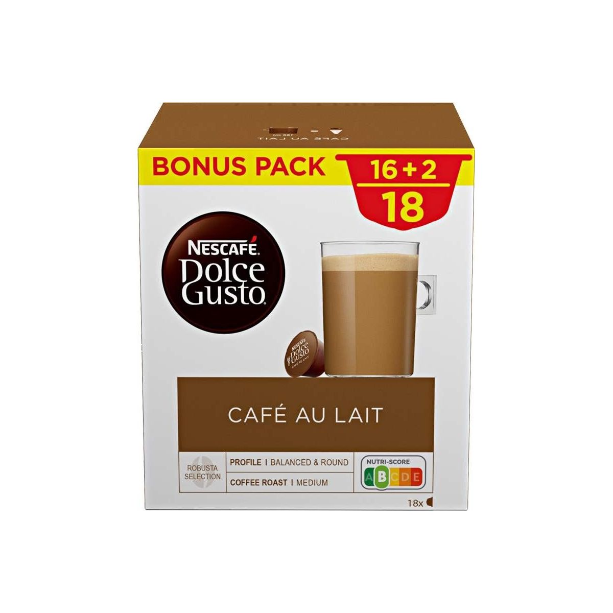 NESCAFÉ Dolce Gusto Café Au Lait 180g