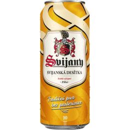Svijanská desítka 10% 0,5l - plech
