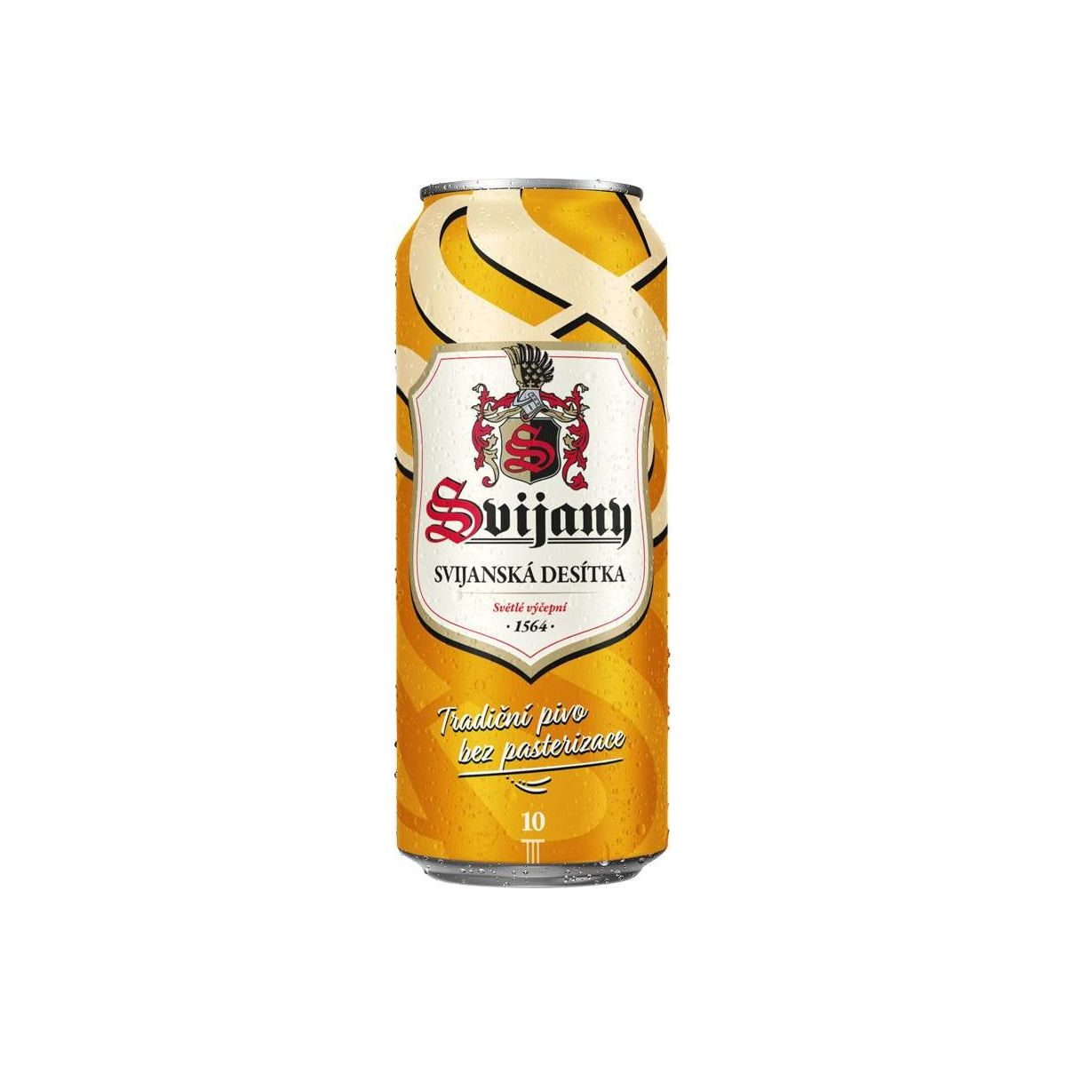 Svijanská desítka 10% 0,5l - plech