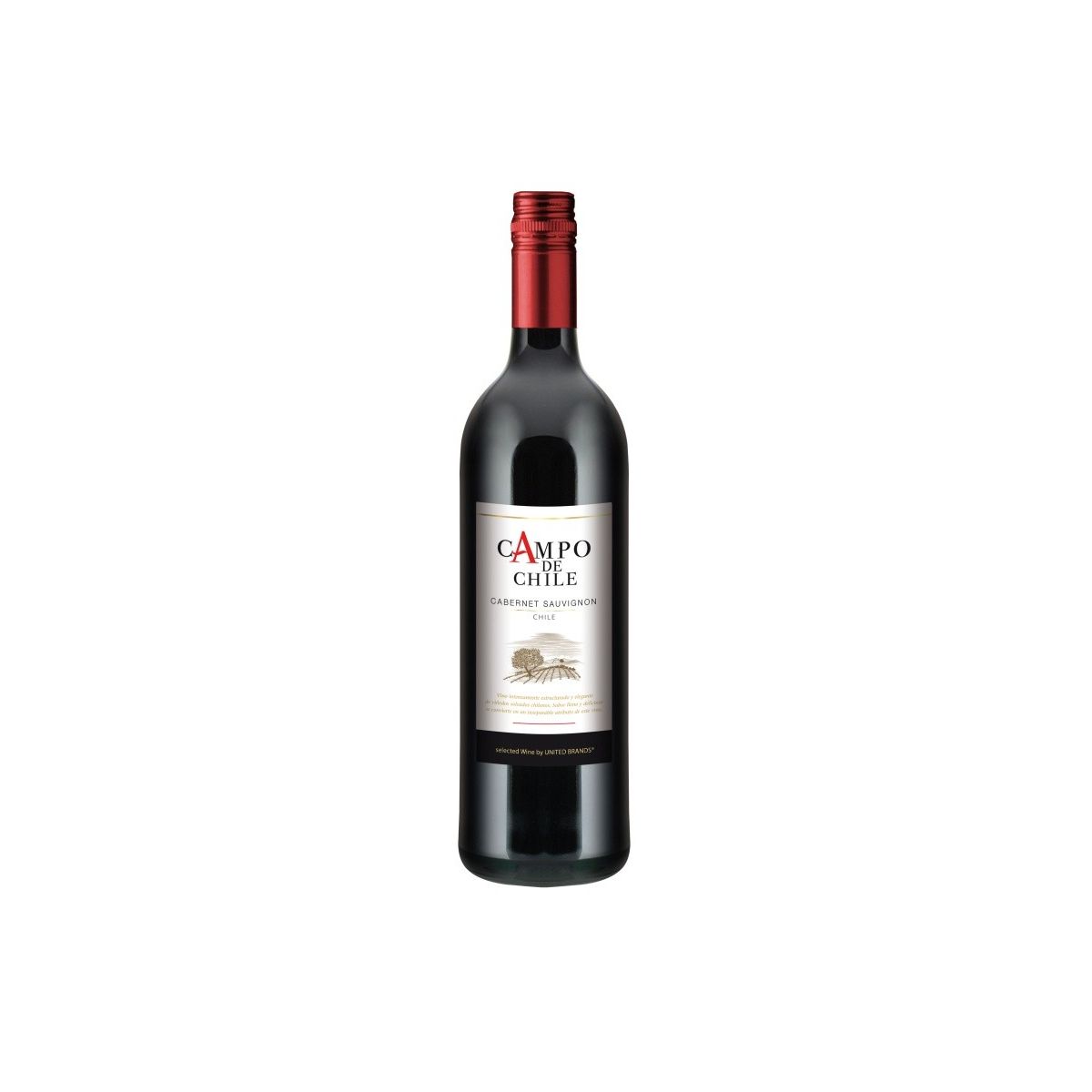 Cabernet Sauvignon 0,75l - Campo de Chile