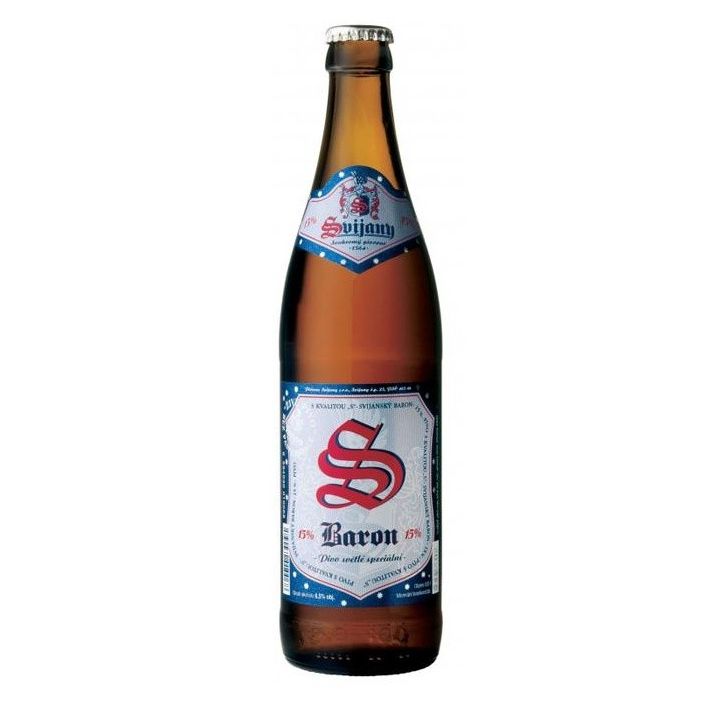 Svijanský Baron 15% 0,5l - sklo