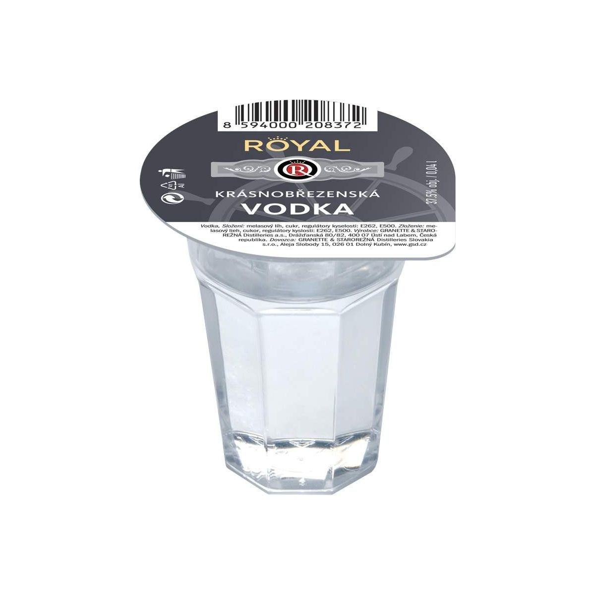 Vodka 0,04l - Royal panák