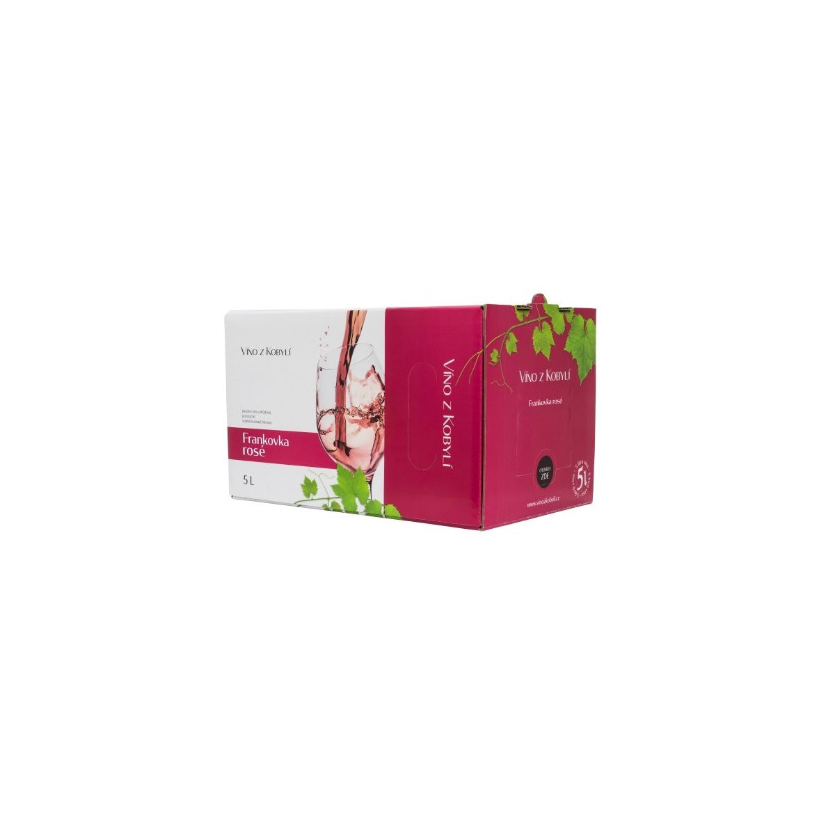Frankovka rosé 5l box - Patria Kobylí
