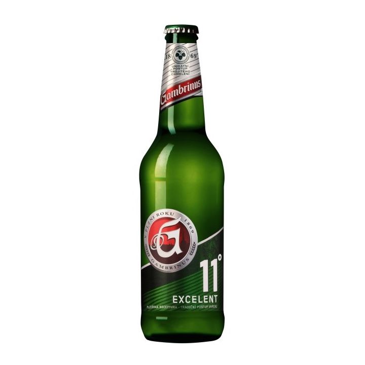 Excelent 11 světlé 0,5l - sklo