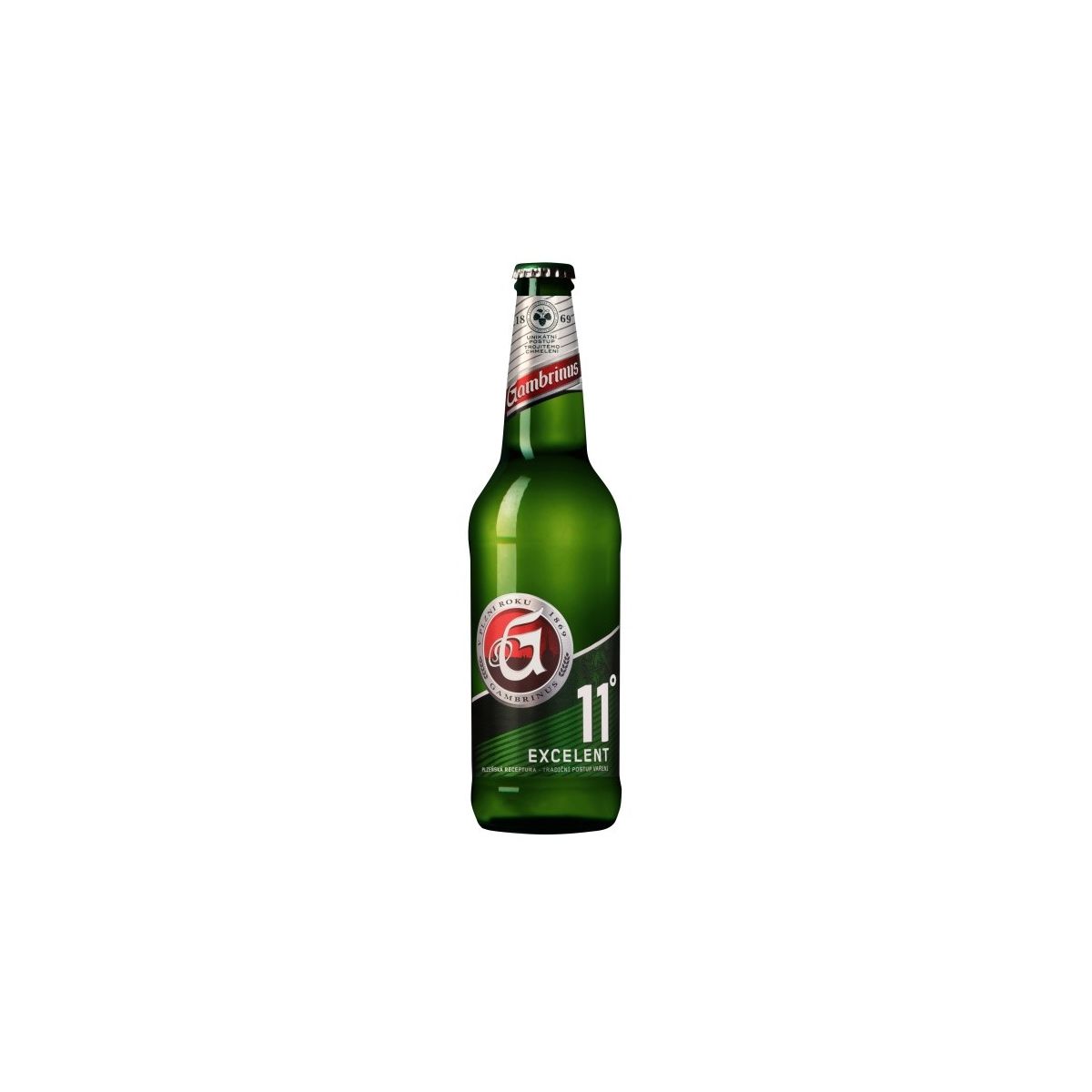 Excelent 11 světlé 0,5l - sklo