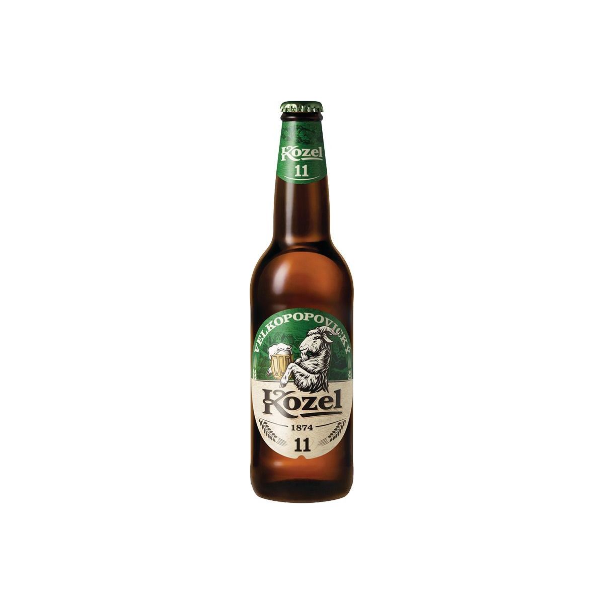 Velkopopovický Kozel 11 0,5l - sklo