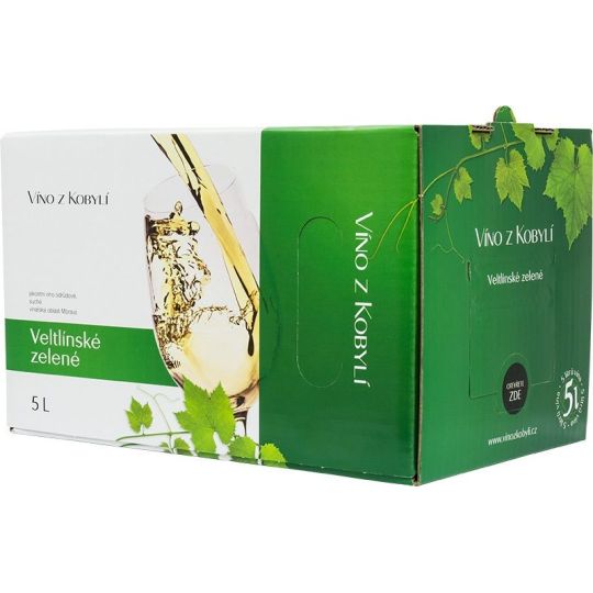 Veltlínské zelené 5l box - Patria Kobylí
