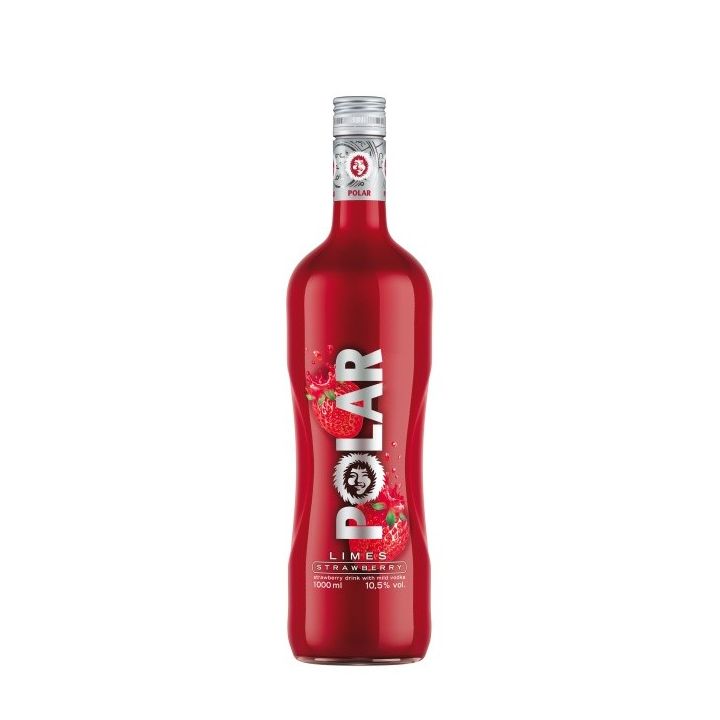 Polar Limes Strawberry 1l
