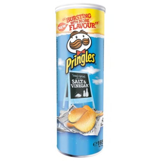 Pringles ocet a sůl 165g
