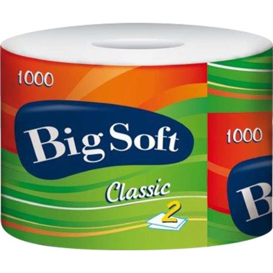 Toaletní papír Big Soft classic 2vr. 1000 út.