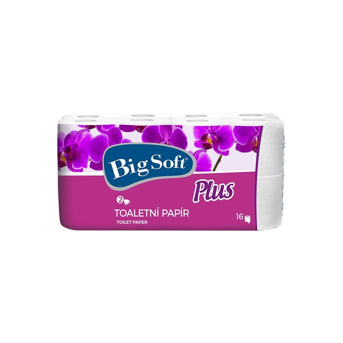 Toaletní papír Big Soft Plus 2vr. 16ks