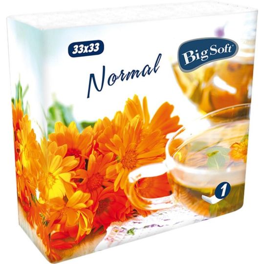 Ubrousky bílé 33x33 Big soft 135g
