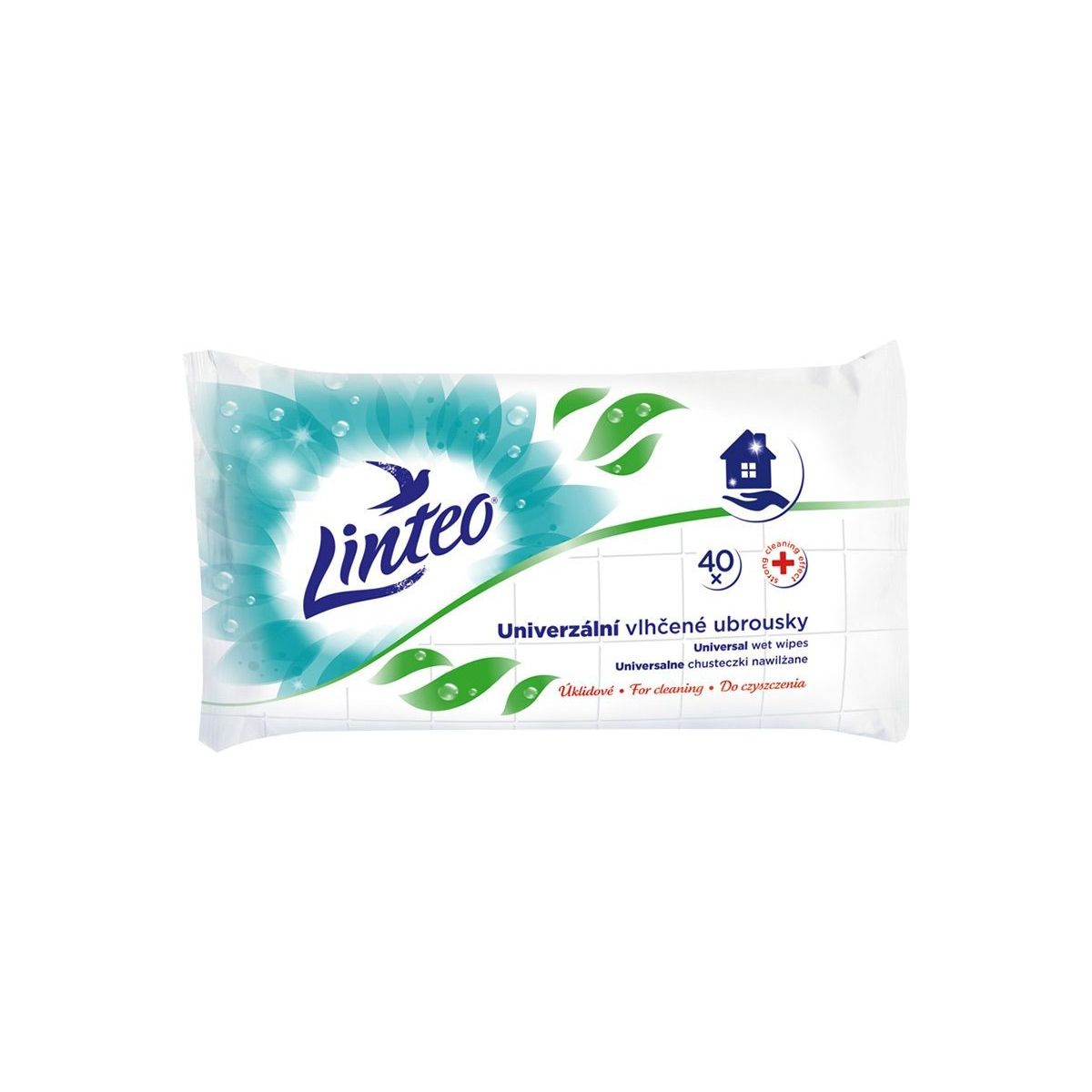 Vlhčené ubrousky Linteo univerzální 40ks