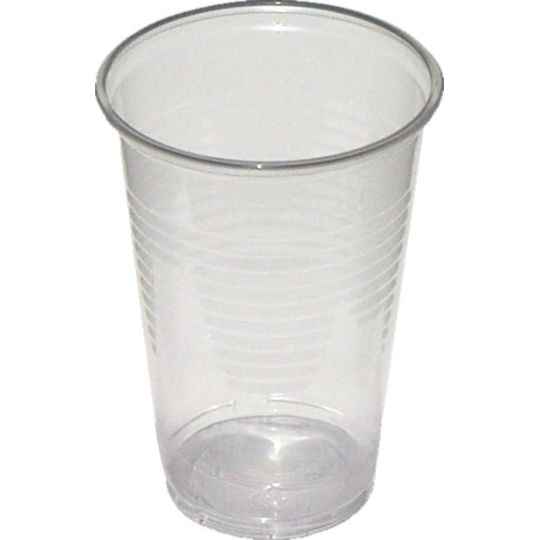 Kelímek plastový transparentní 0,2l - 100 ks
