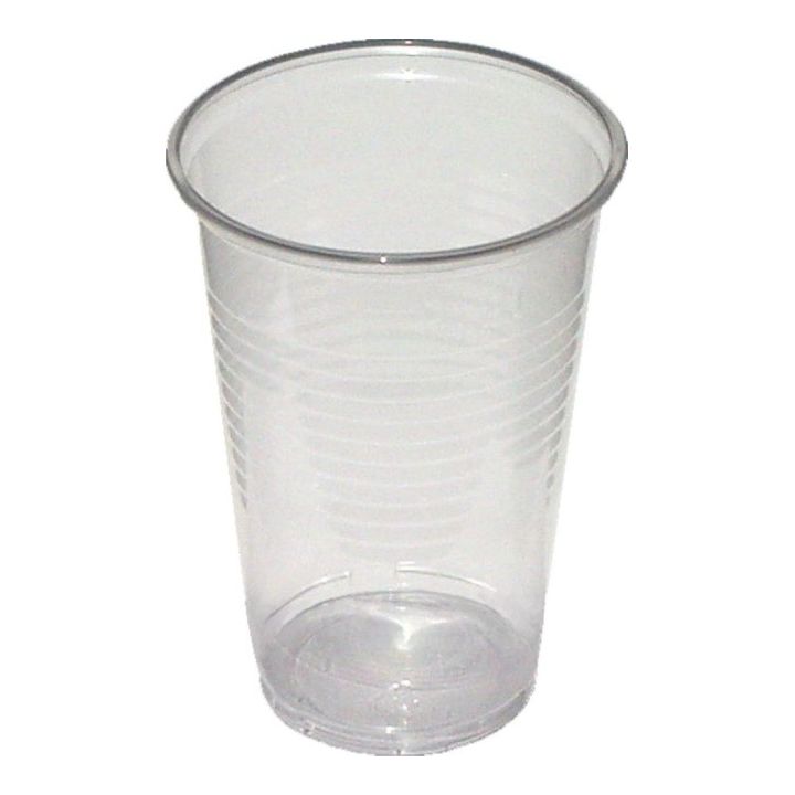 Kelímek plastový transparentní 0,3l - 100 ks