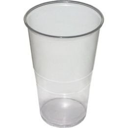 Kelímek plastový transparentní 0,5l - 50 ks