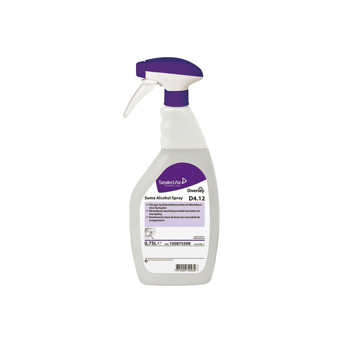 Suma Alcohol Spray D4.12 0,75l