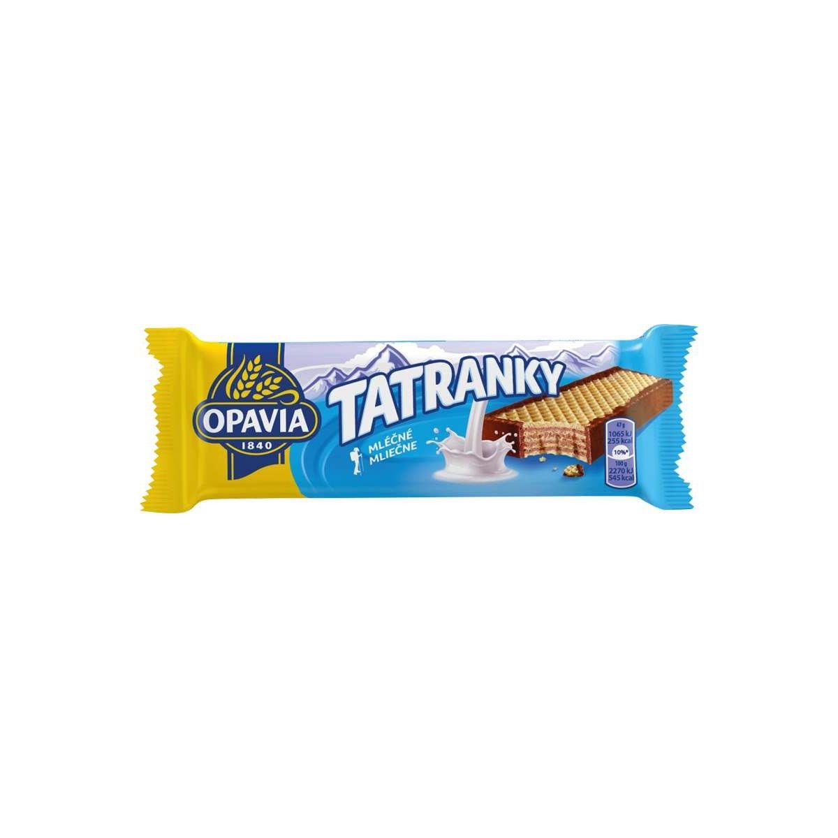 Tatranky Opavia mléčné 47g