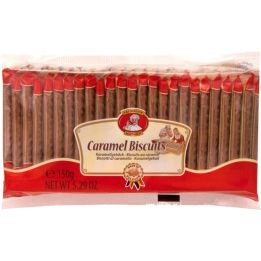Patisserie Caramel Biscuits 25x6g