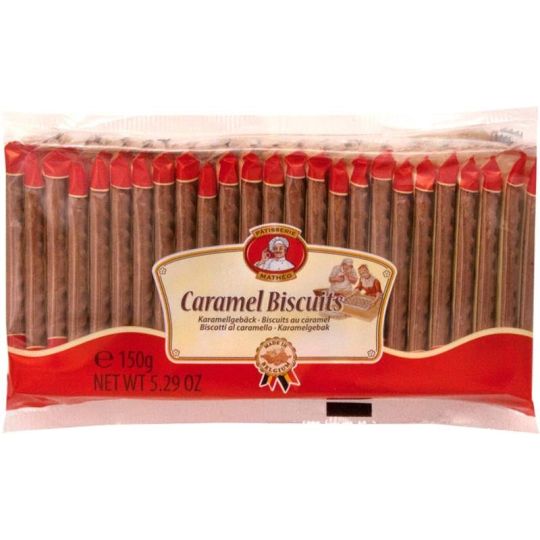 Patisserie Caramel Biscuits 25x6g