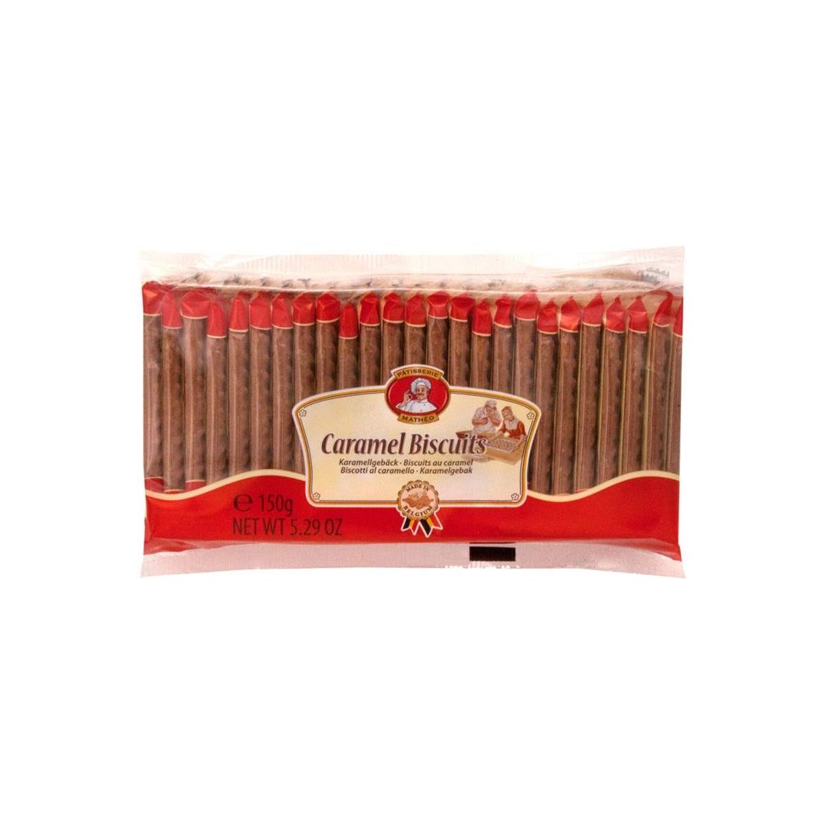 Patisserie Caramel Biscuits 25x6g