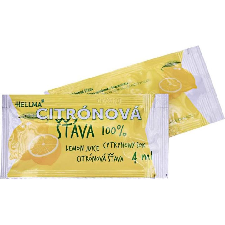 Citrónová šťáva 4ml/100ks