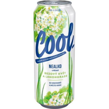 Staropramen Cool nealko Bezový květ a Lemongrass 0,5l - plech