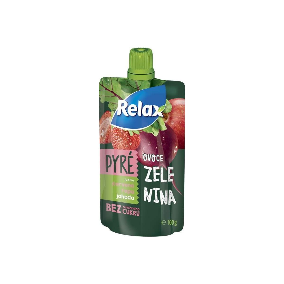 Relax Pyré jablko-červená řepa-jahoda 100g