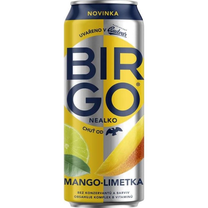 Birgo Mango & Limetka 0,5l plech