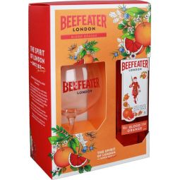 Beefeater Blood Orange 0,7l kazeta + sklenice