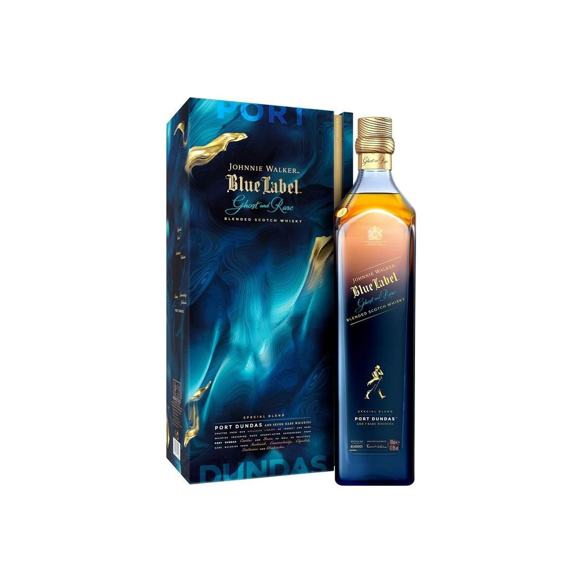 Johnnie Walker Blue label Blue Label Ghost and Rare 0,7l
