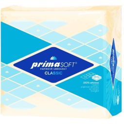 Ubrousky champagne 33x33 1vr. 100ks - Primasoft clasic