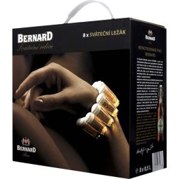 Bernard Sváteční ležák multipack 8x 0,5l - sklo