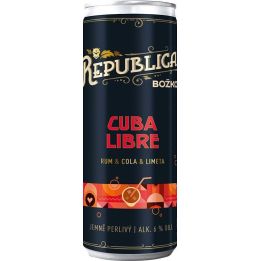 Republica Cuba Libre 0,25 l – hotový koktejl s rumem a colou