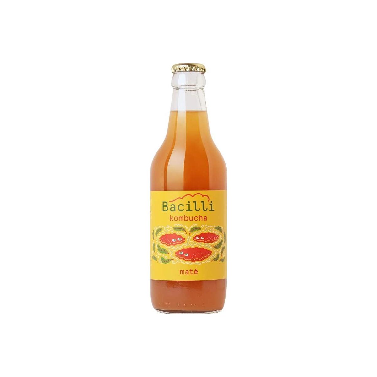 Bacilli Kombucha Maté 0,33l sklo