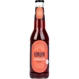 LokLok Kombucha Malina 0,33l sklo