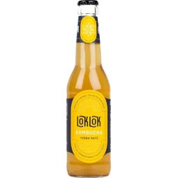 LokLok Kombucha Yerba maté 0,33l sklo