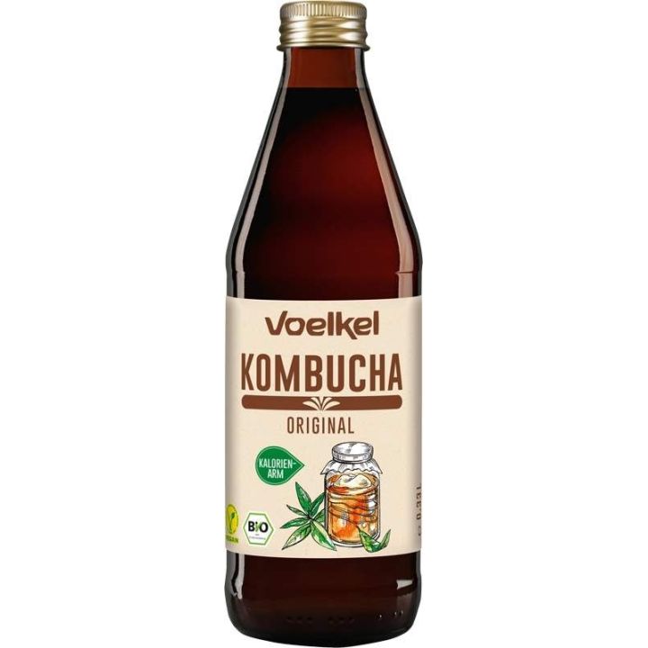Voelkel Kombucha Višeň & máta 0,33l sklo