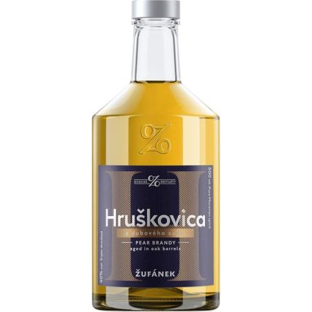 Hruškovica Žufánek z dubového sudu 0,5l