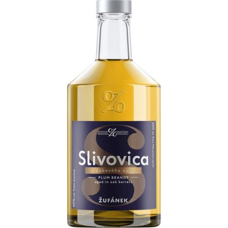 Slivovica Žufánek z dubového sudu 0,5l