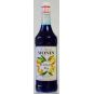 Monin Curacao blue - pomerančový sirup 1l