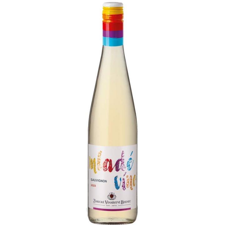 Sauvignon mladé víno 0,75l - Zámecké vinařství Bzenec