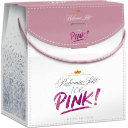 Bohemia Sekt Ice PiNK! 6x0,2l - kabelka