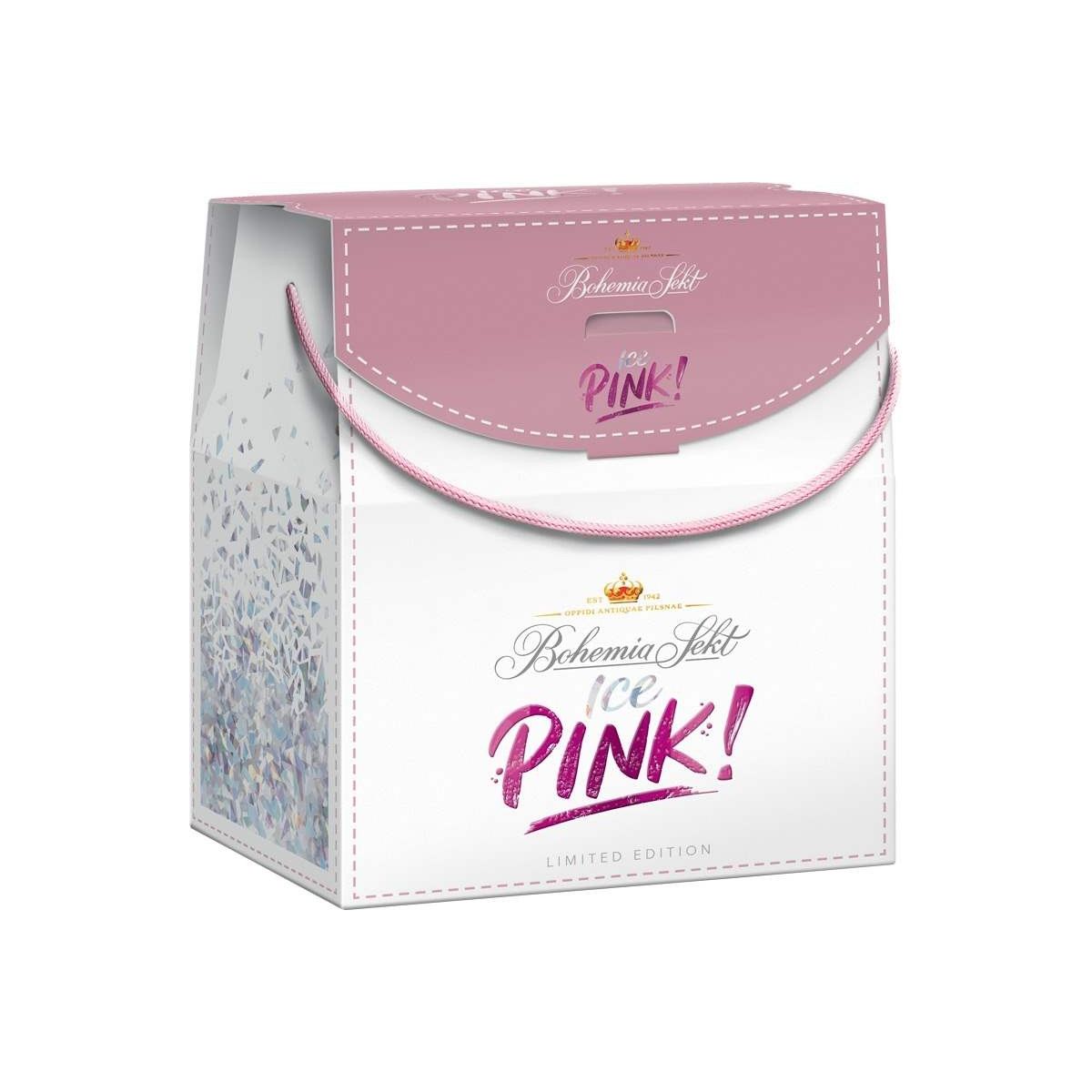 Bohemia Sekt Ice PiNK! 6x0,2l - kabelka