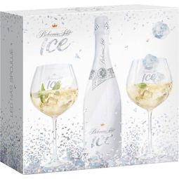 Bohemia Sekt Ice 0,75l - kazeta + 2x sklenička