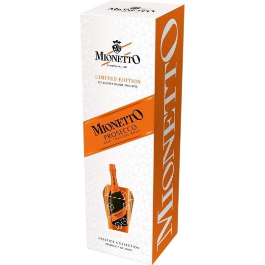 Prosecco Mionetto Prestige brut D.O.C. 0,75l + ice bucket