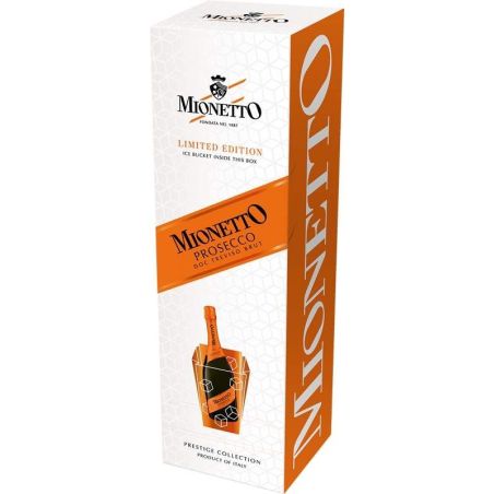 Prosecco Mionetto Prestige brut D.O.C. 0,75l + ice bucket