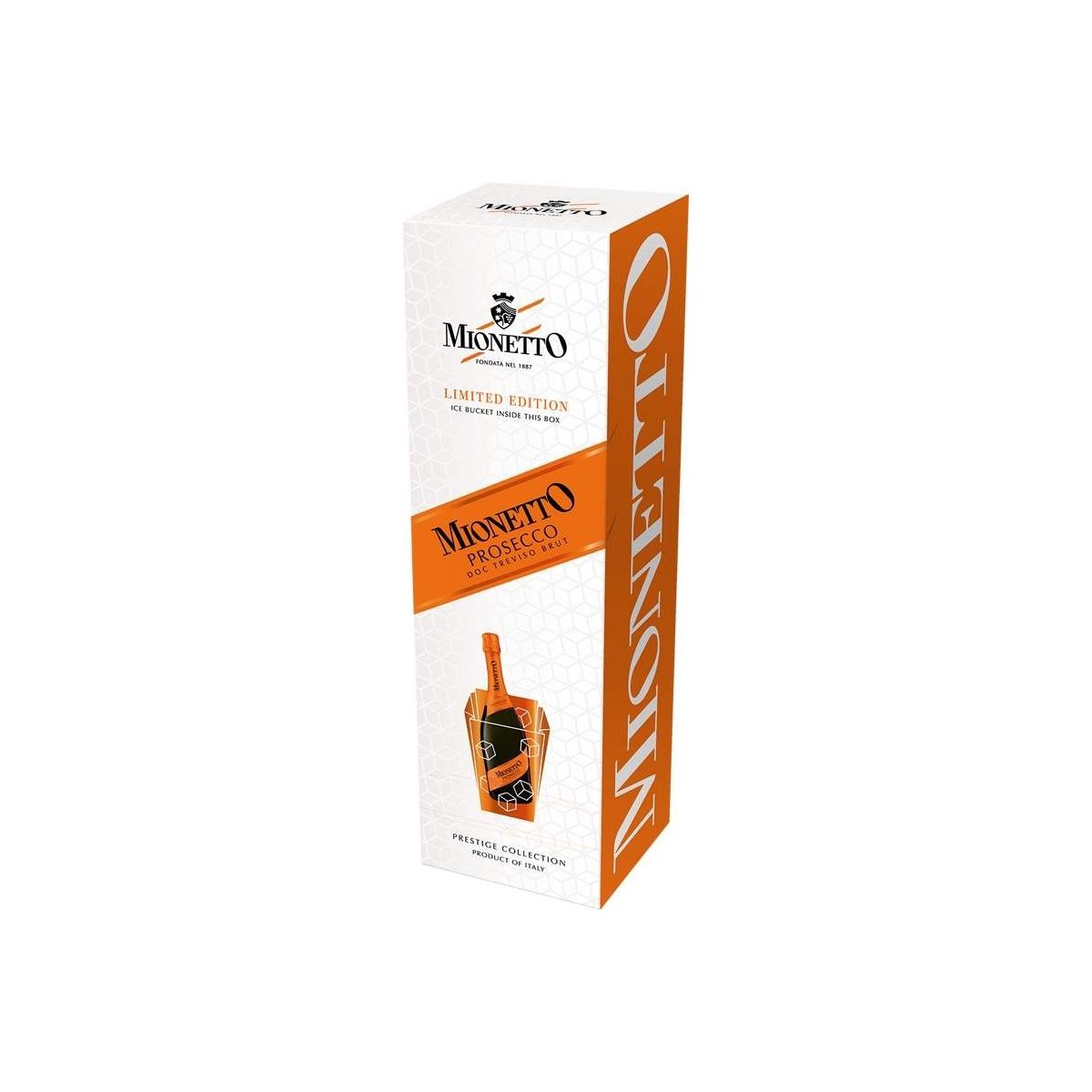 Prosecco Mionetto Prestige brut D.O.C. 0,75l + ice bucket