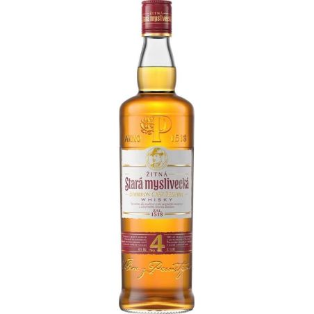 Stará žitná Myslivecká Bourbon Cask Reserve 4 YO 0,7l